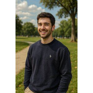 Ps Paul Smith Blue Crewneck Large